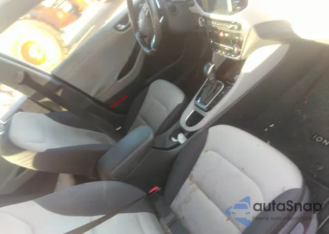 2019 Hyundai Ioniq Hybrid Sel from USA, damaged, VIN KMHC75LC2KU125357